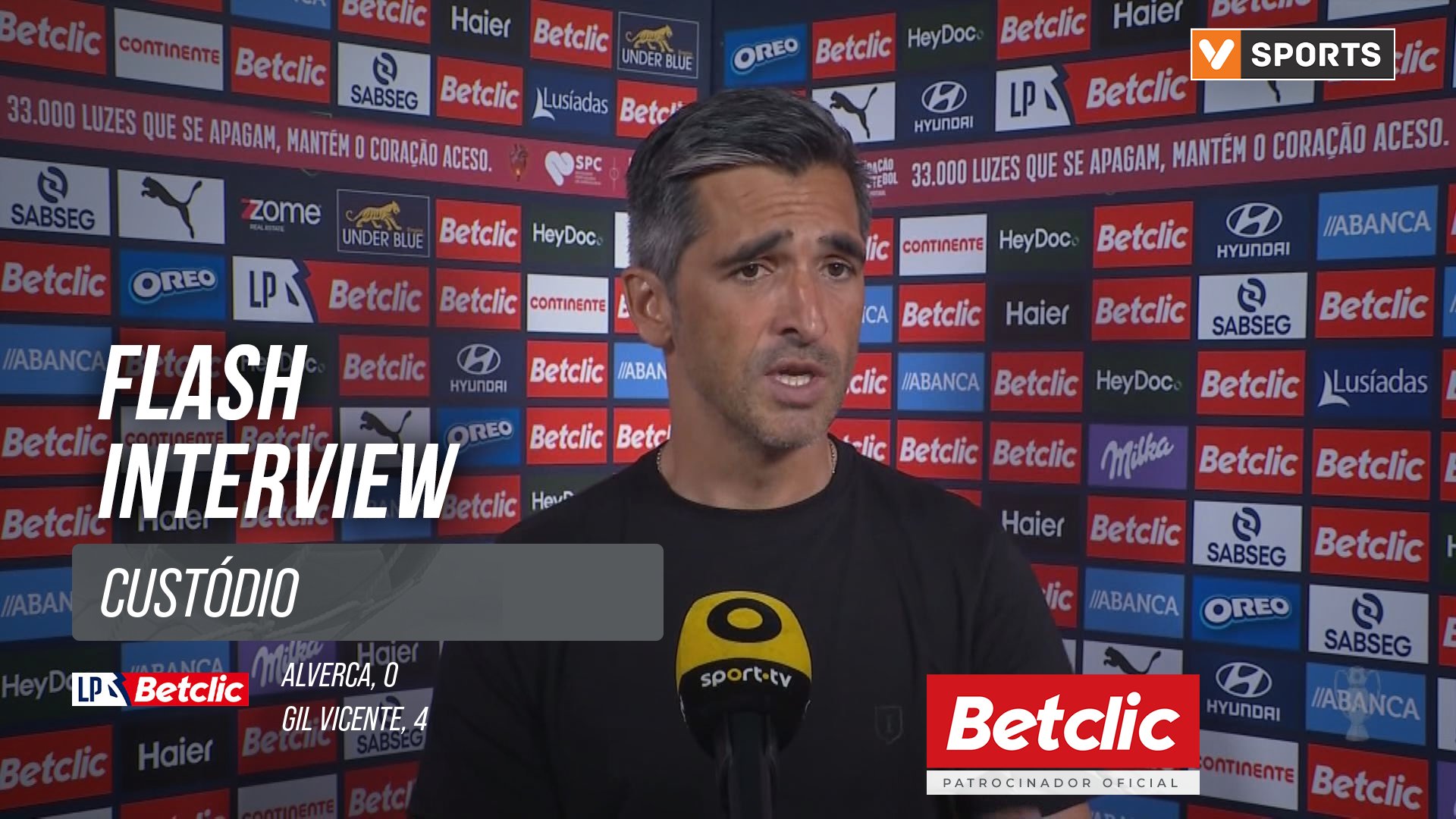 I Liga (#9) | Alverca 0-4 Gil Vicente: Flash Interview Custódio