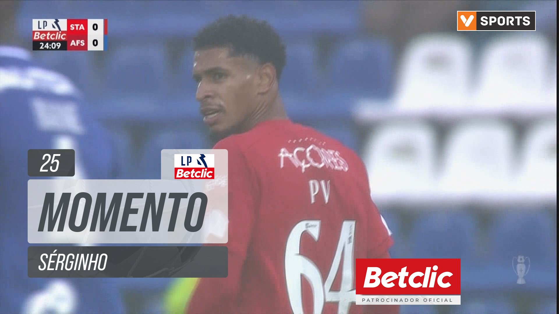 Santa Clara, Jogada, Sérginho aos 25'