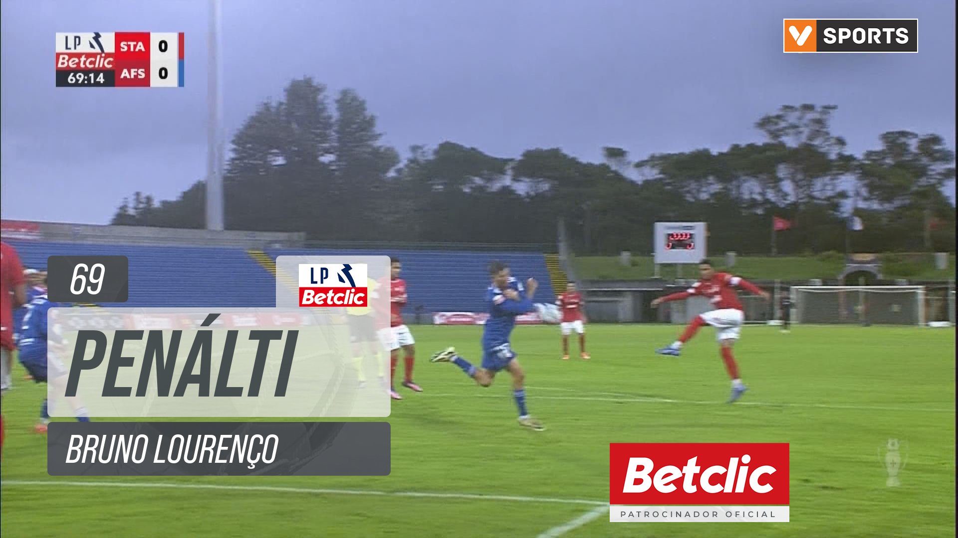 AVS, Penálti, Bruno Lourenço aos 69'