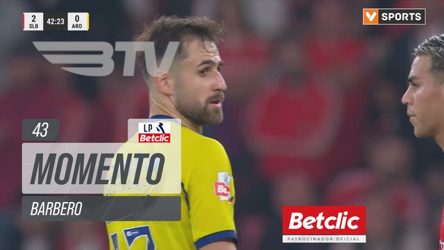 Arouca, Jogada, Barbero aos 43'