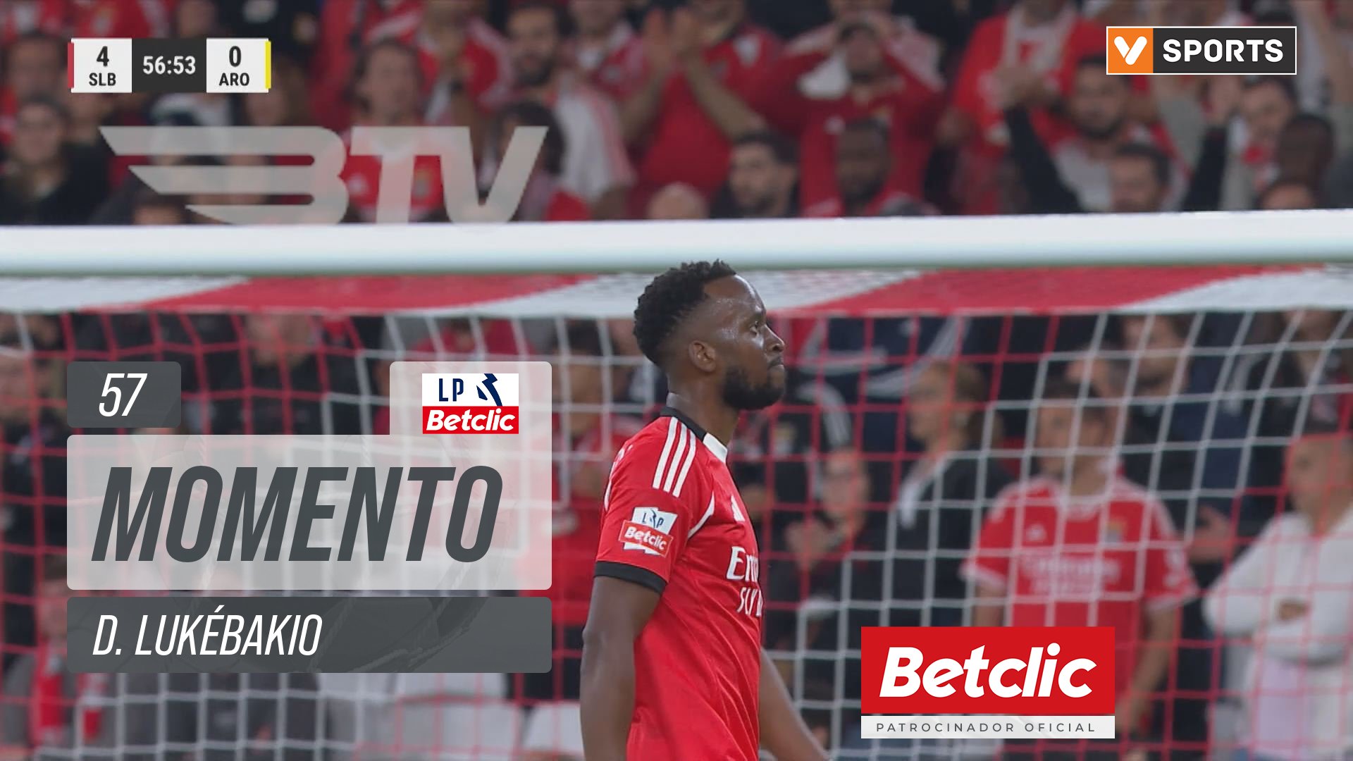 Benfica, Jogada, D. Lukébakio aos 57'