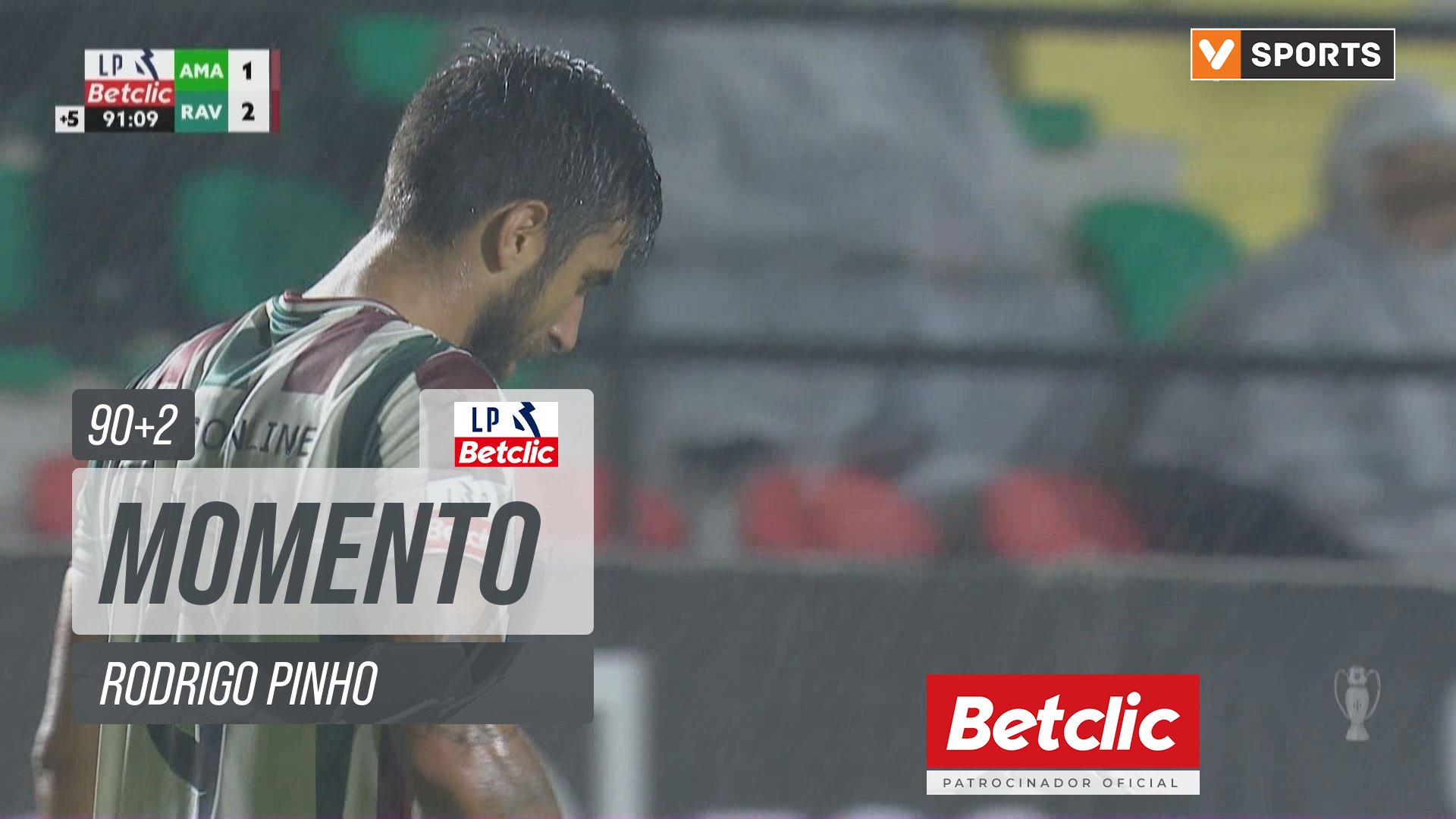 Estrela Amadora, Jogada, Rodrigo Pinho aos 90'+2'