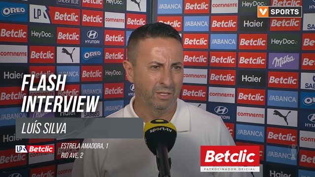 I Liga (#9) | Estrela Amadora 1-2 Rio Ave: Flash Interview Luís Silva