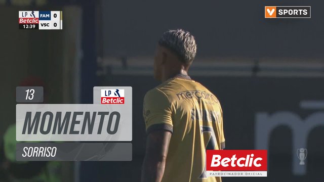 Famalicão, Jogada, Sorriso aos 13'