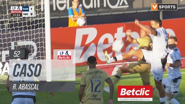 Vitória SC, Caso, R. Abascal aos 52'