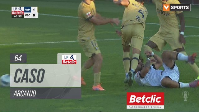 Vitória SC, Caso, Arcanjo aos 64'