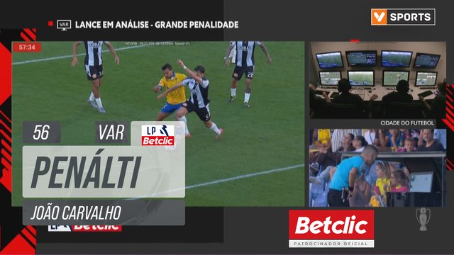 Estoril, Penálti, João Carvalho aos 56'