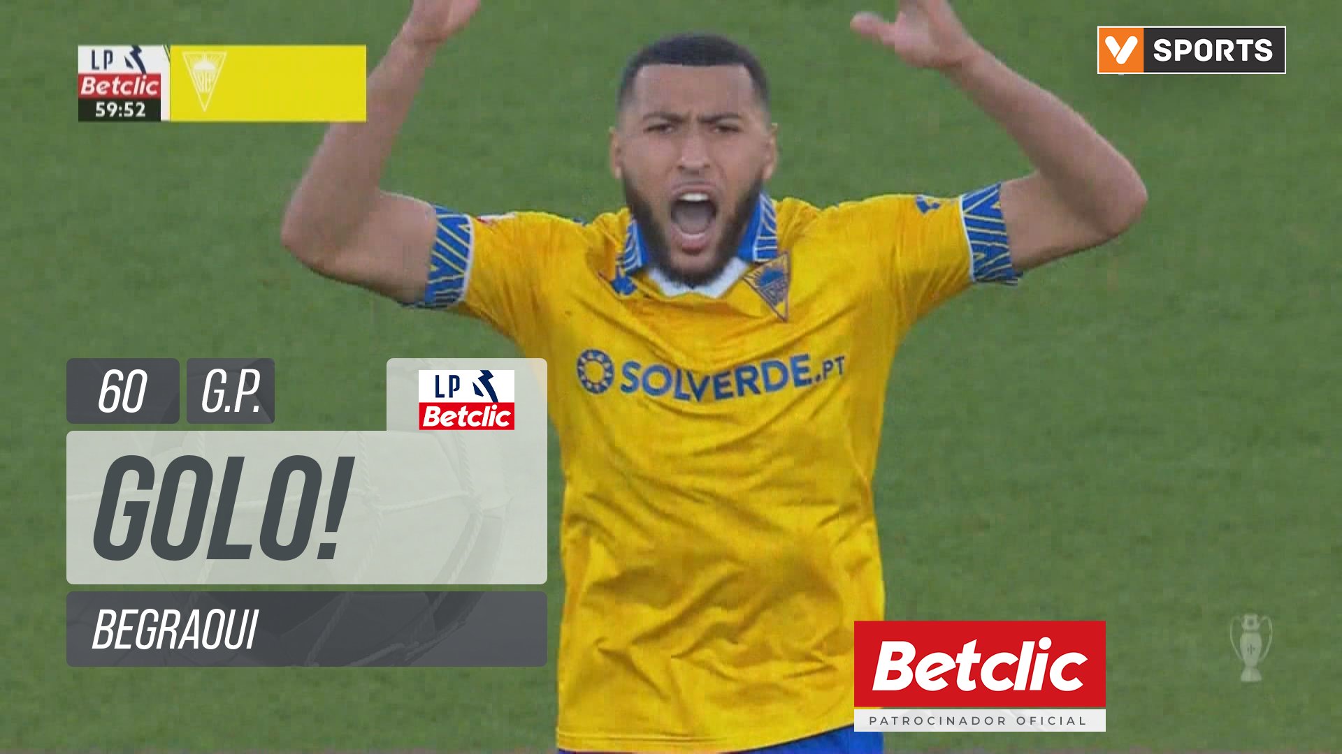 GOLO! Estoril, Begraoui aos 60', Estoril 1-1 Nacional