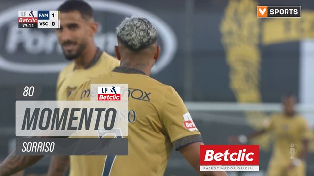 Famalicão, Jogada, Sorriso aos 80'