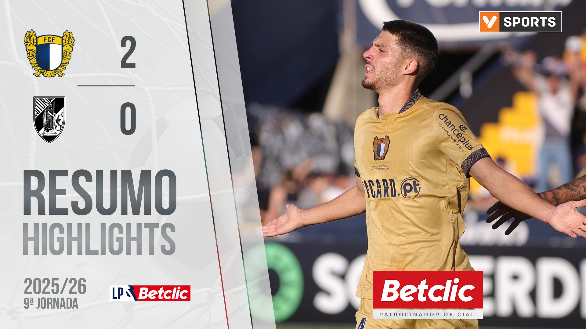 Liga Portugal Betclic (9ªJ): Resumo Famalicão 2-0 Vitória SC