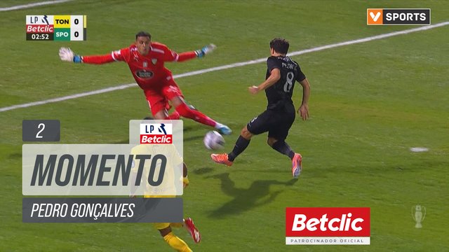 Sporting, Jogada, Pedro Gonçalves aos 2'