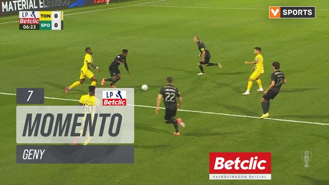 Sporting, Jogada, Geny aos 7'