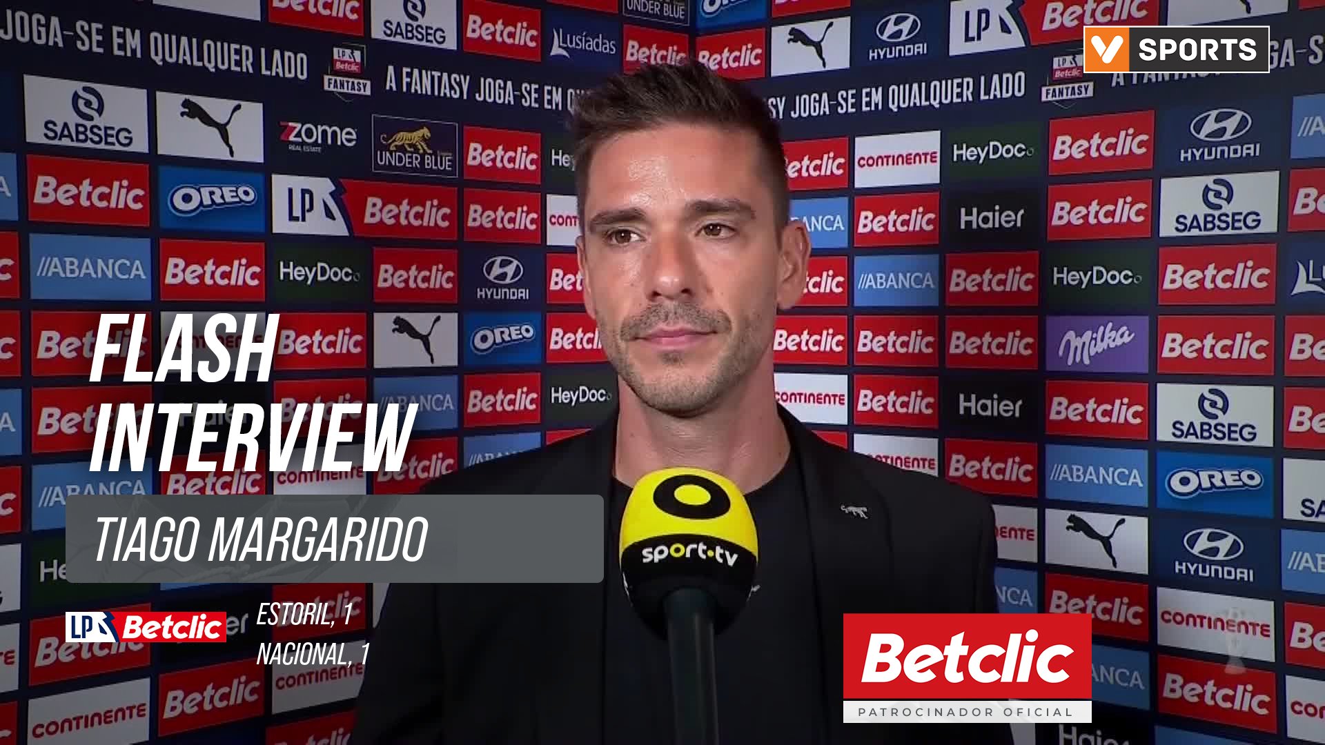 I Liga (#9) | Estoril 1-1 Nacional: Flash Interview Tiago Margarido