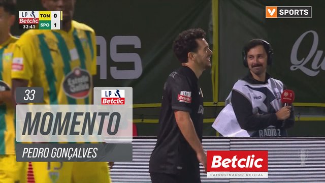 Sporting, Jogada, Pedro Gonçalves aos 33'