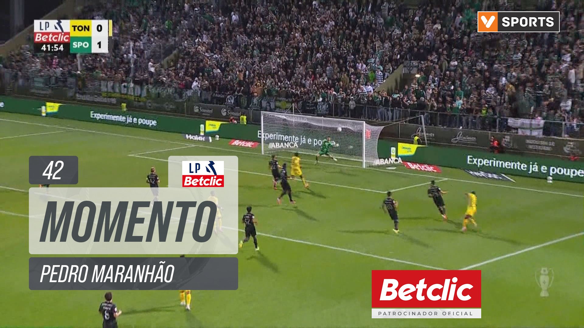 Tondela, Jogada, Pedro Maranhão aos 42'