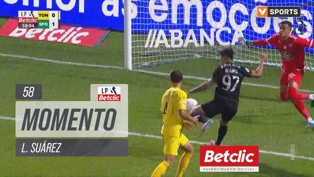 Sporting, Jogada, L. Suárez aos 58'
