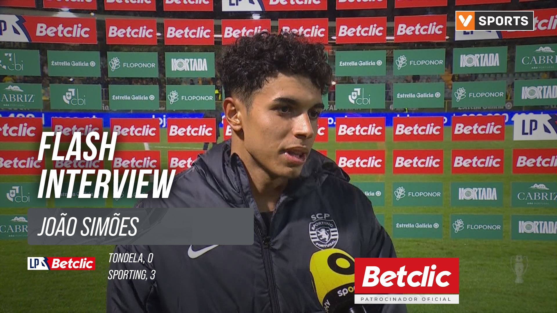 I Liga (#9) | Tondela 0-3 Sporting: Flash Interview João Simões