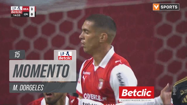 Braga, Jogada, M. Dorgeles aos 15'