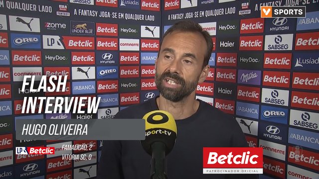 I Liga (#9) | Famalicão 2-0 Vitória SC: Flash Interview Hugo Oliveira