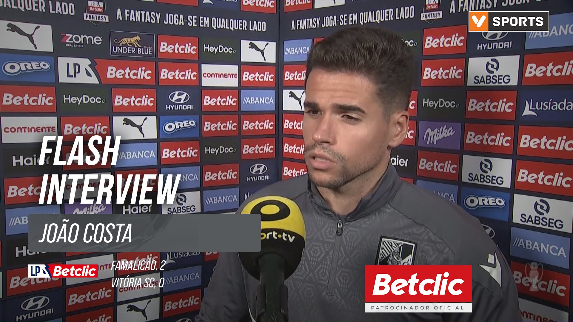 I Liga (#9) | Famalicão 2-0 Vitória SC: Flash Interview João Costa