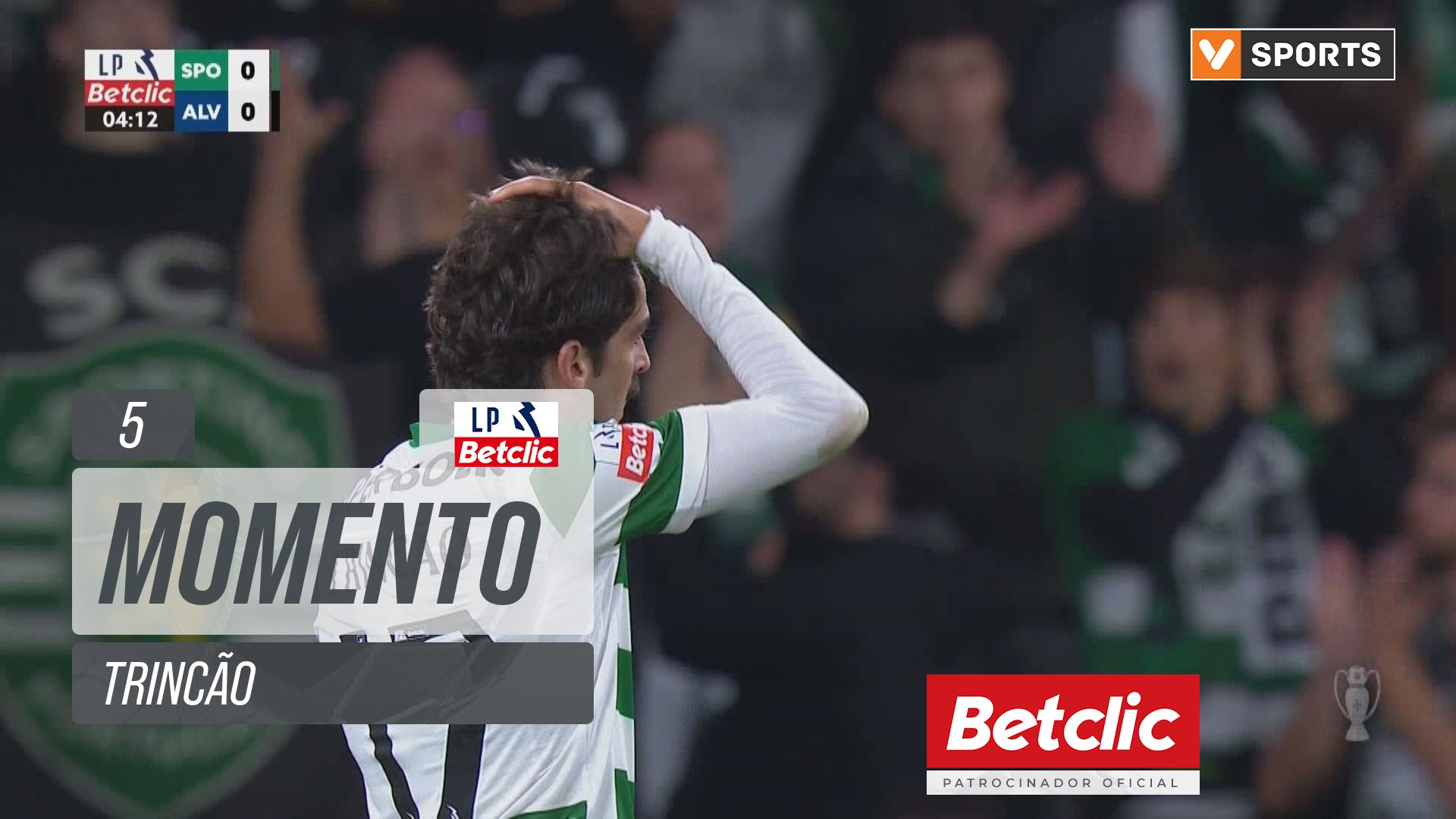 Sporting, Jogada, Trincão aos 5'