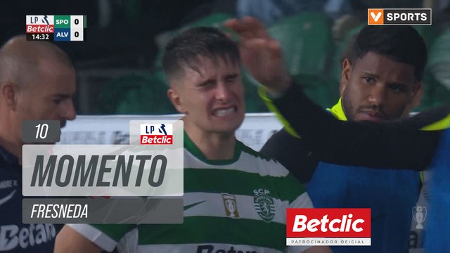 Sporting, Jogada, Fresneda aos 10'