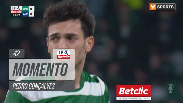 Sporting, Jogada, Pedro Gonçalves aos 42'