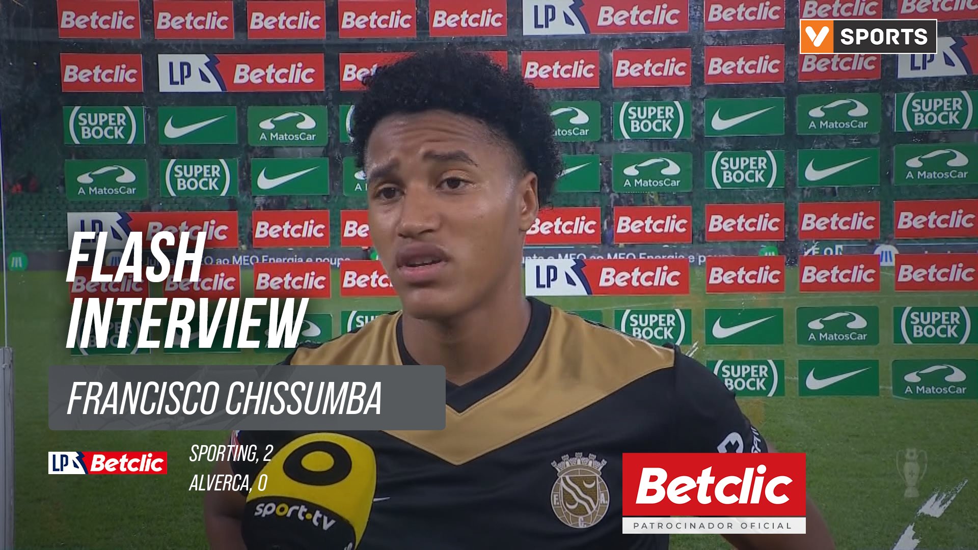 I Liga (#10) | Sporting 2-0 Alverca: Flash Interview Francisco Chissumba