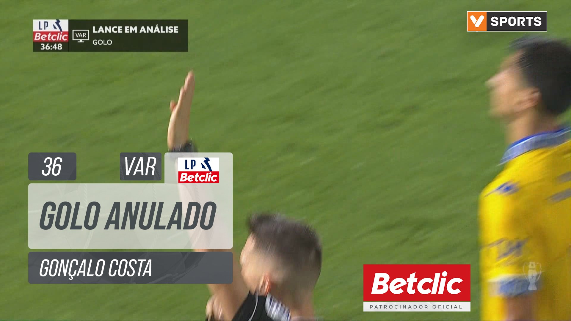 Estoril, Golo Anulado, Gonçalo Costa aos 36'