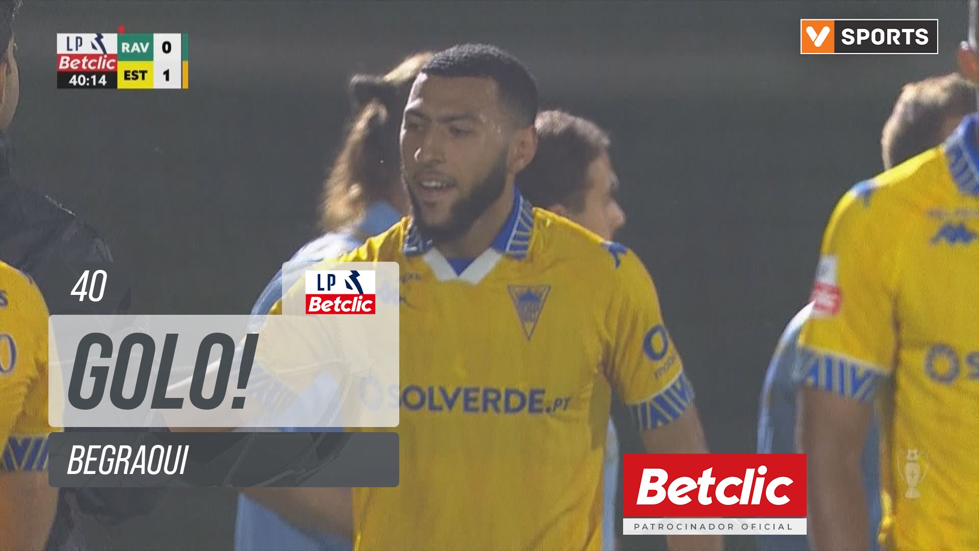GOLO! Estoril, Begraoui aos 40', Rio Ave 0-1 Estoril