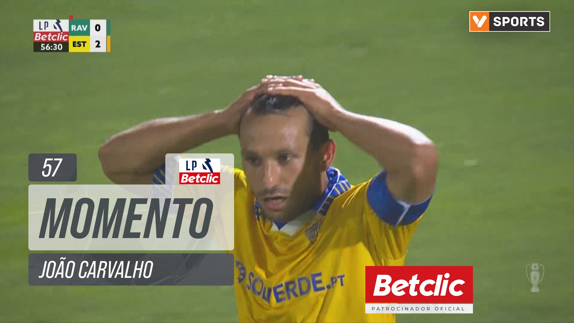 Estoril, Jogada, João Carvalho aos 57'