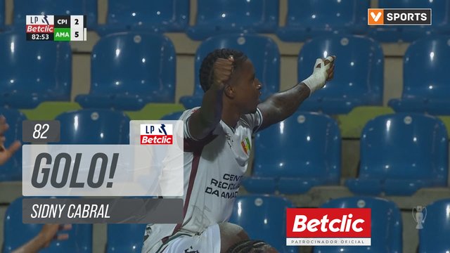 GOLO! Estrela Amadora, Sidny Cabral aos 82', Casa Pia 2-5 Estrela Amadora