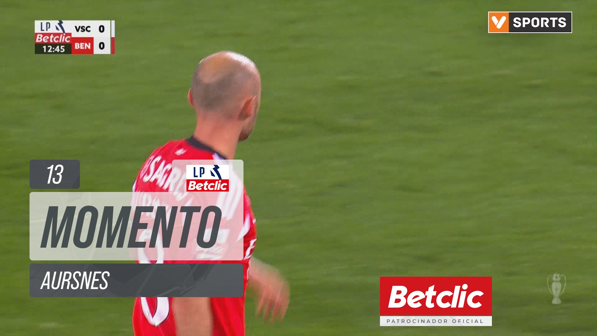 Benfica, Jogada, Aursnes aos 13'