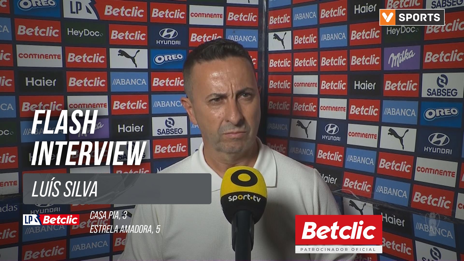 I Liga (#10) | Casa Pia 3-5 Estrela Amadora: Flash Interview Luís Silva