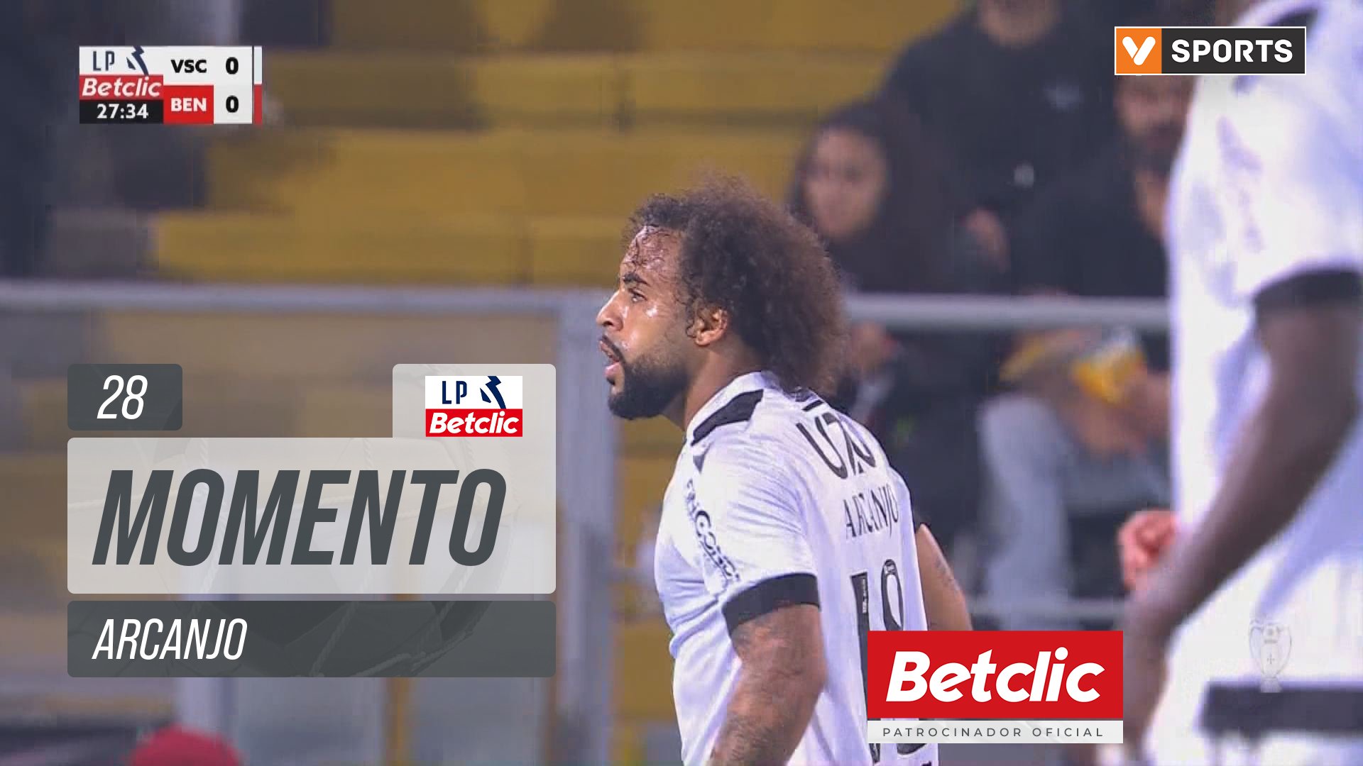 Vitória SC, Jogada, Arcanjo aos 28'