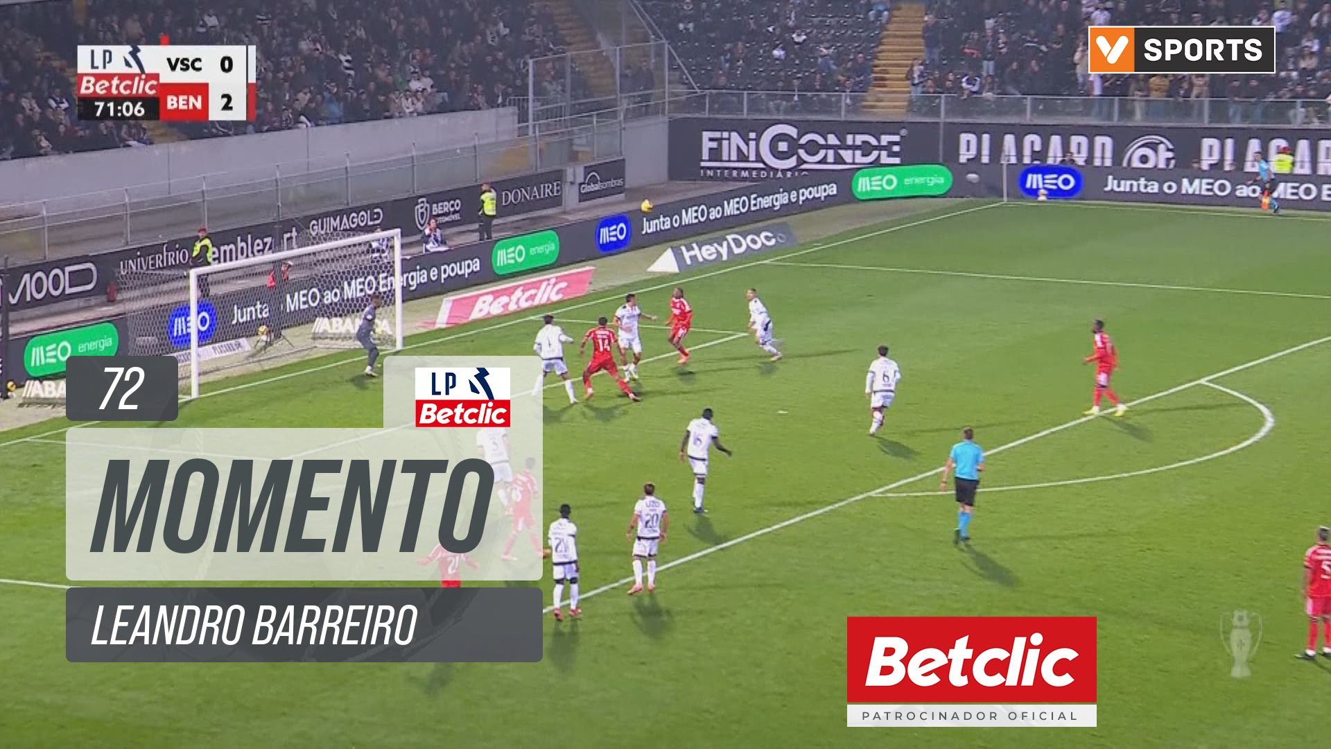 Benfica, Jogada, Leandro Barreiro aos 72'