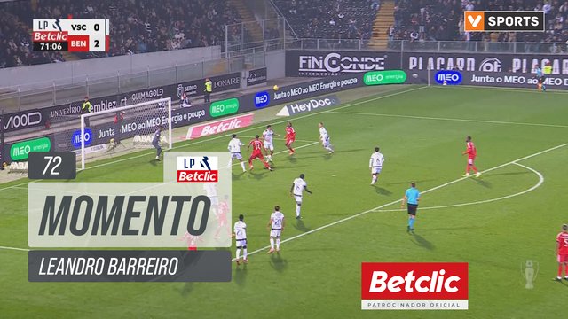 Benfica, Jogada, Leandro Barreiro aos 72'