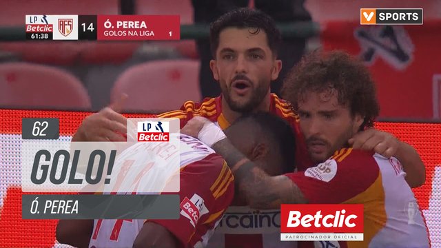 GOLO! AVS, Ó. Perea aos 62', AVS 2-1 Tondela