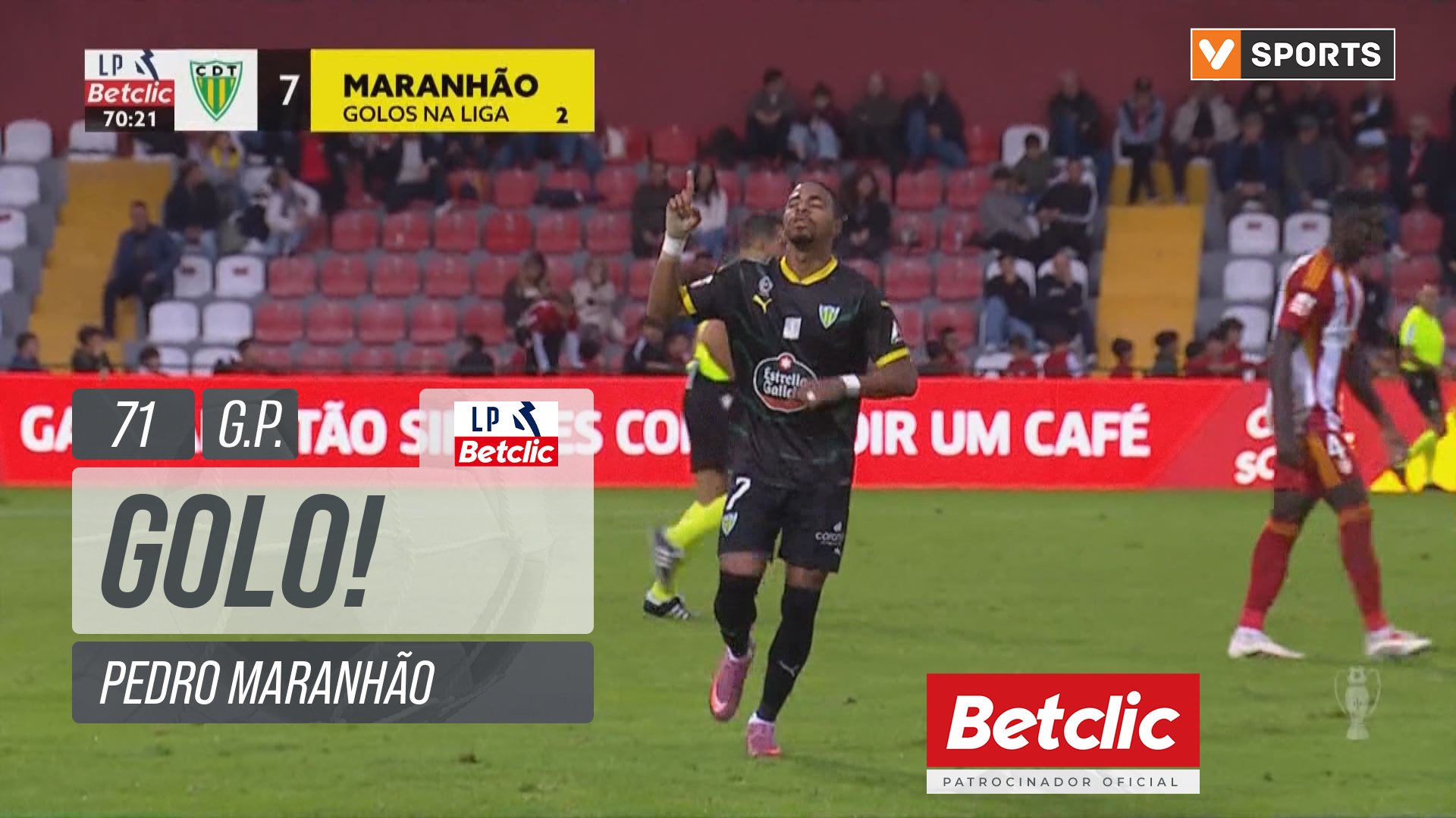 GOLO! Tondela, Pedro Maranhão aos 71', AVS 2-2 Tondela