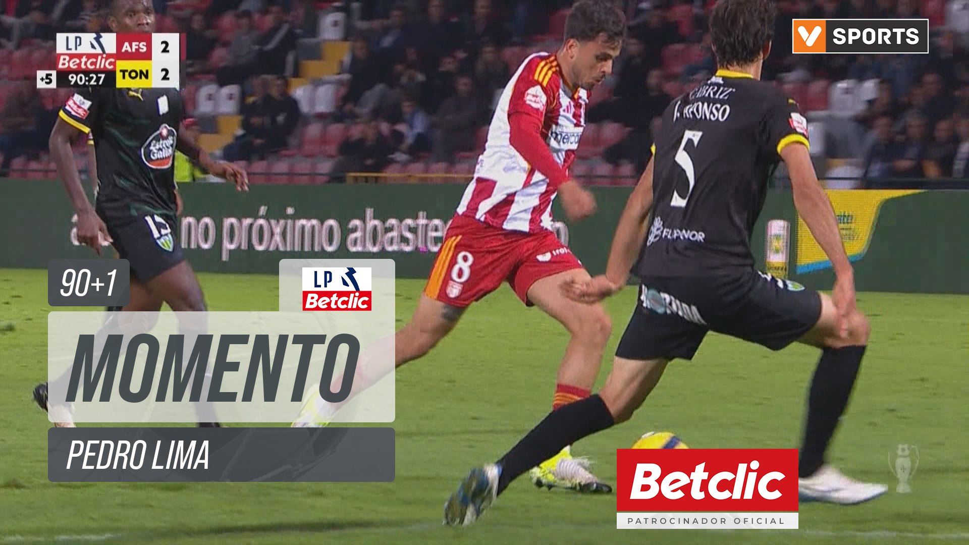 AVS, Jogada, Pedro Lima aos 90'+1'