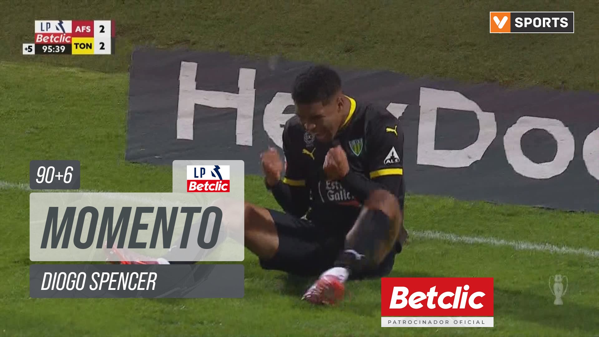 AVS, Jogada, Diogo Spencer aos 90'+6'