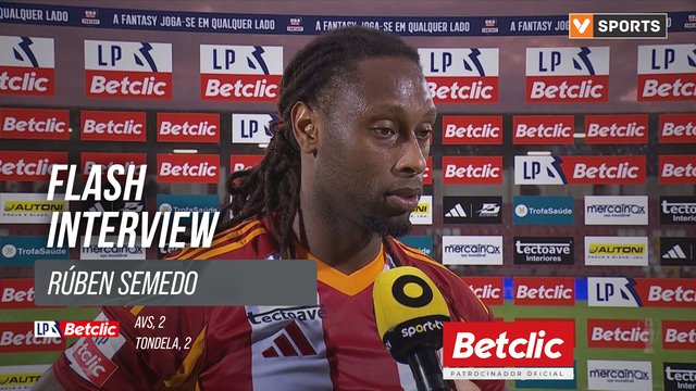 I Liga (#10) | AVS 2-2 Tondela: Flash Interview Rúben Semedo