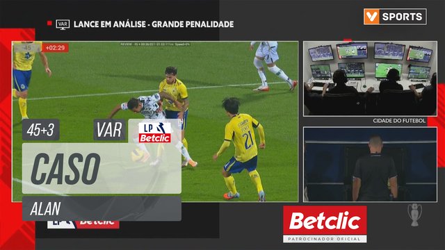Moreirense, Caso, Alan aos 45'+3'