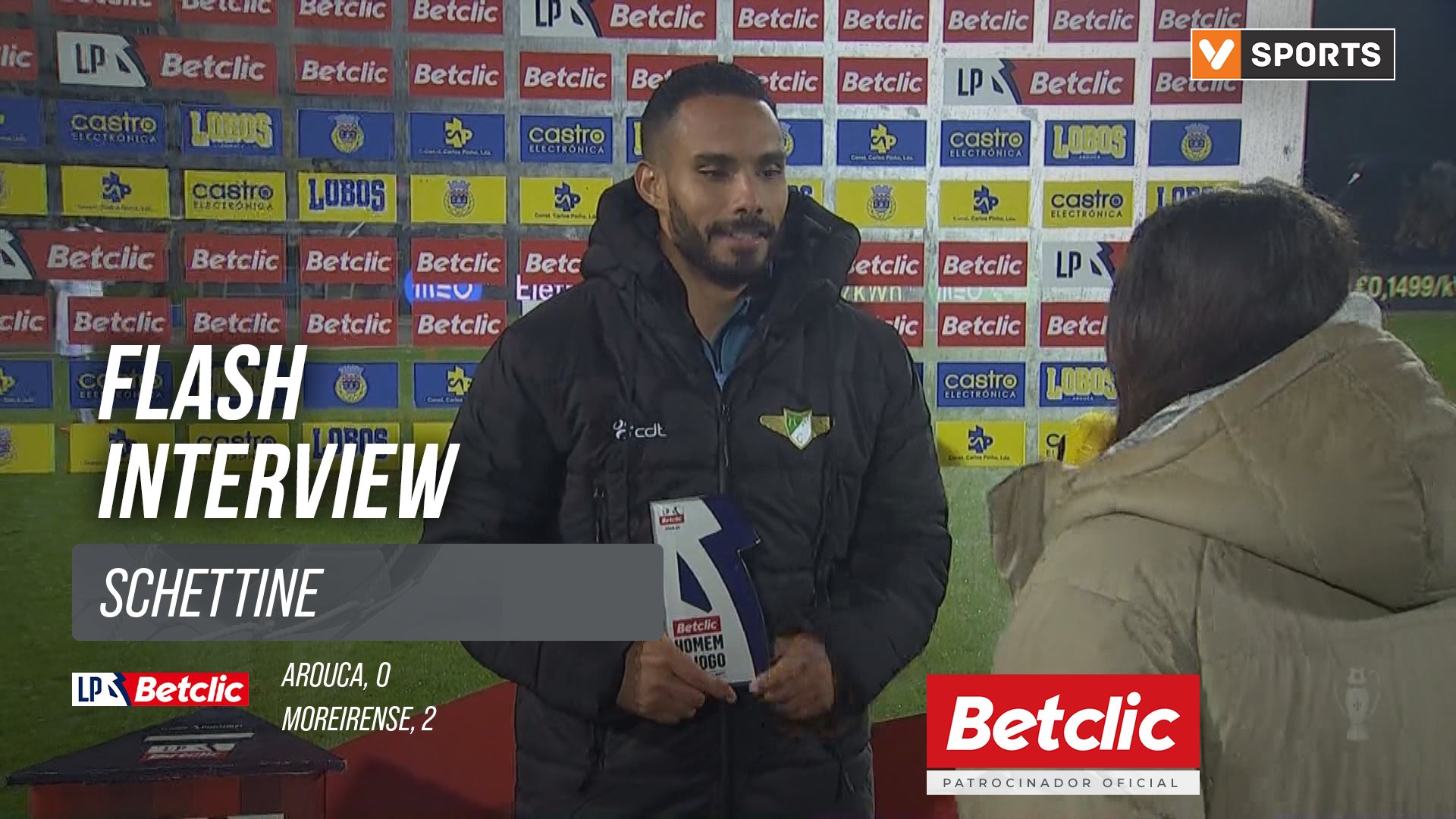 I Liga (#10) | Arouca 0-2 Moreirense: Flash Interview Schettine