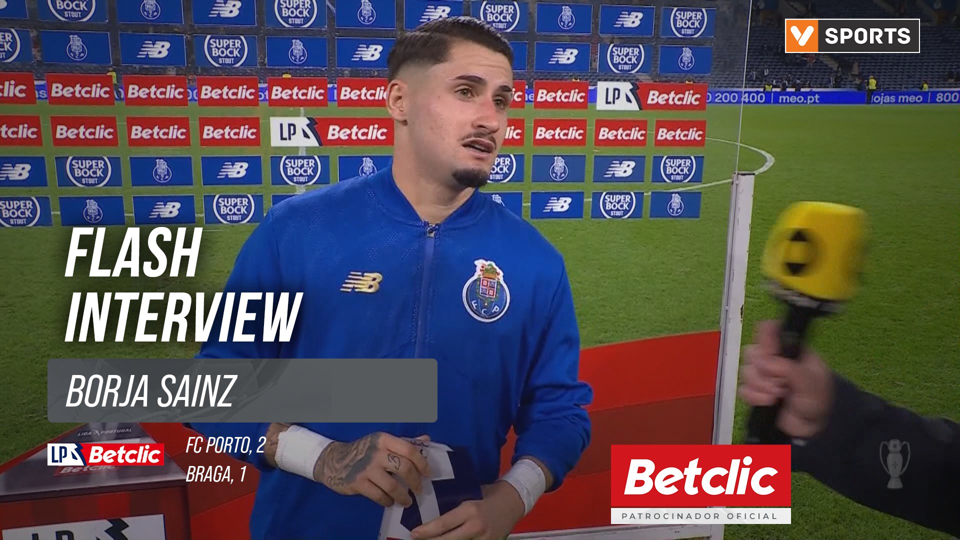 I Liga (#10) | FC Porto 2-1 Braga: Flash Interview Borja Sainz