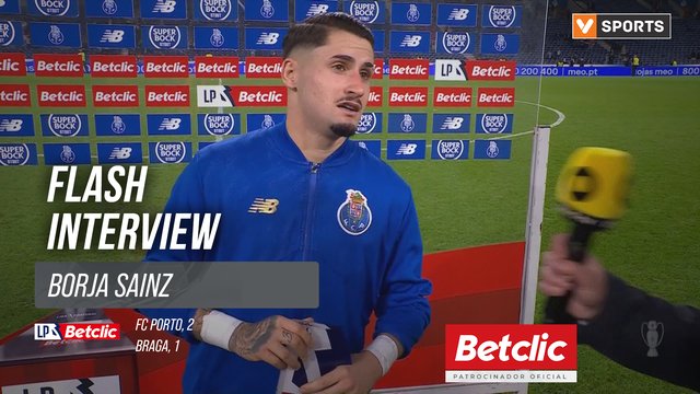 I Liga (#10) | FC Porto 2-1 Braga: Flash Interview Borja Sainz