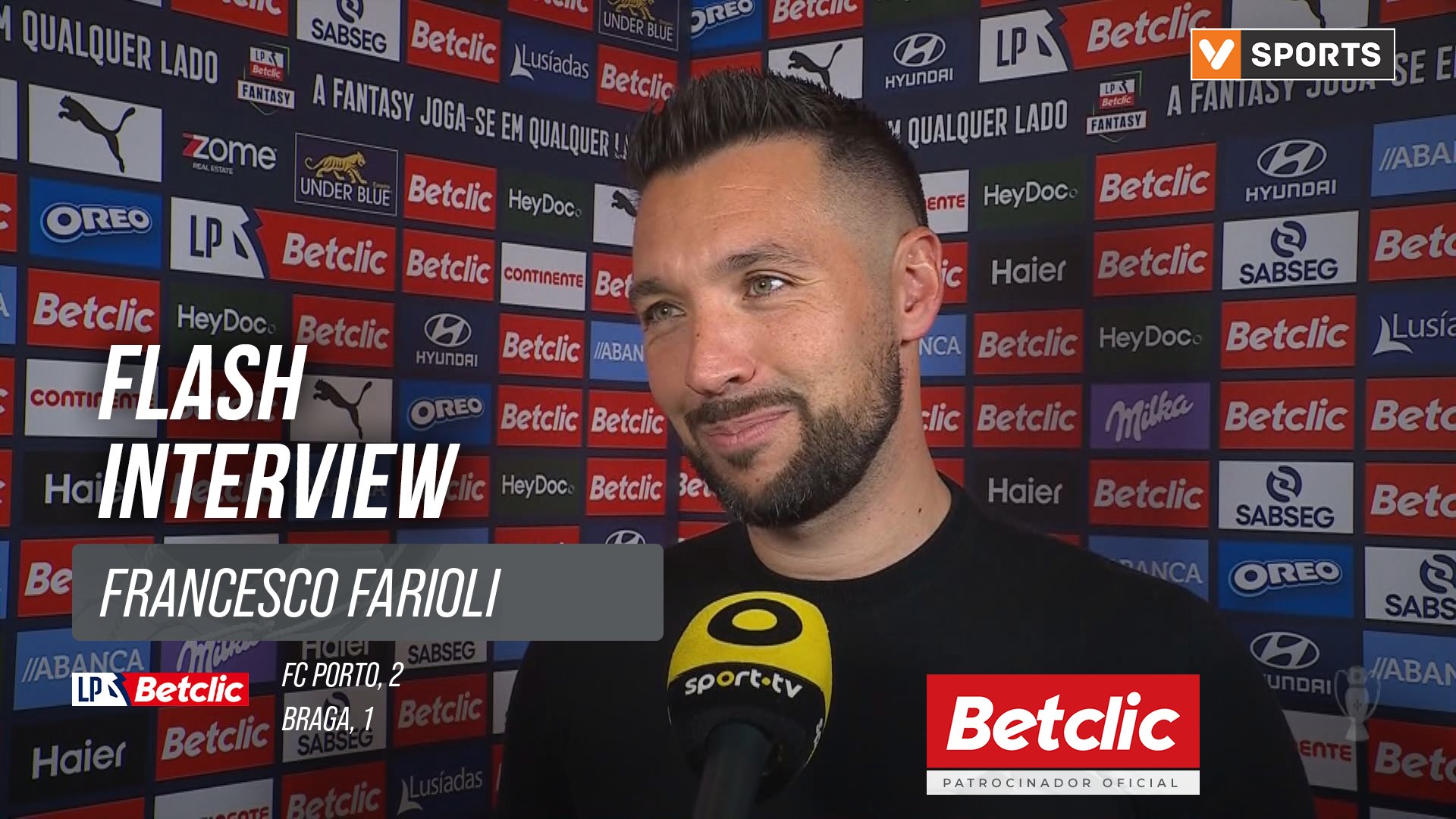 I Liga (#10) | FC Porto 2-1 Braga: Flash Interview Francesco Farioli