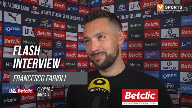 I Liga (#10) | FC Porto 2-1 Braga: Flash Interview Francesco Farioli