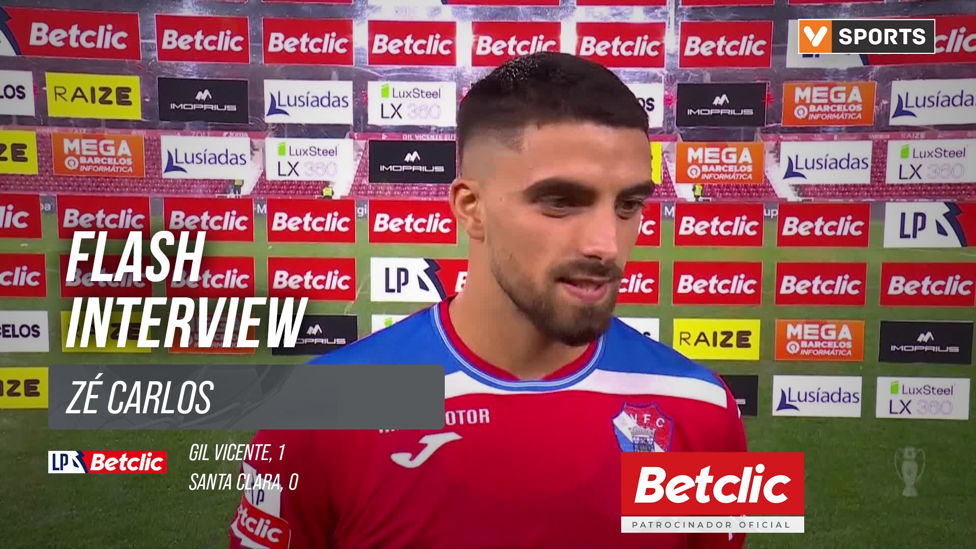 I Liga (#10) | Gil Vicente 1-0 Santa Clara: Flash Interview Zé Carlos