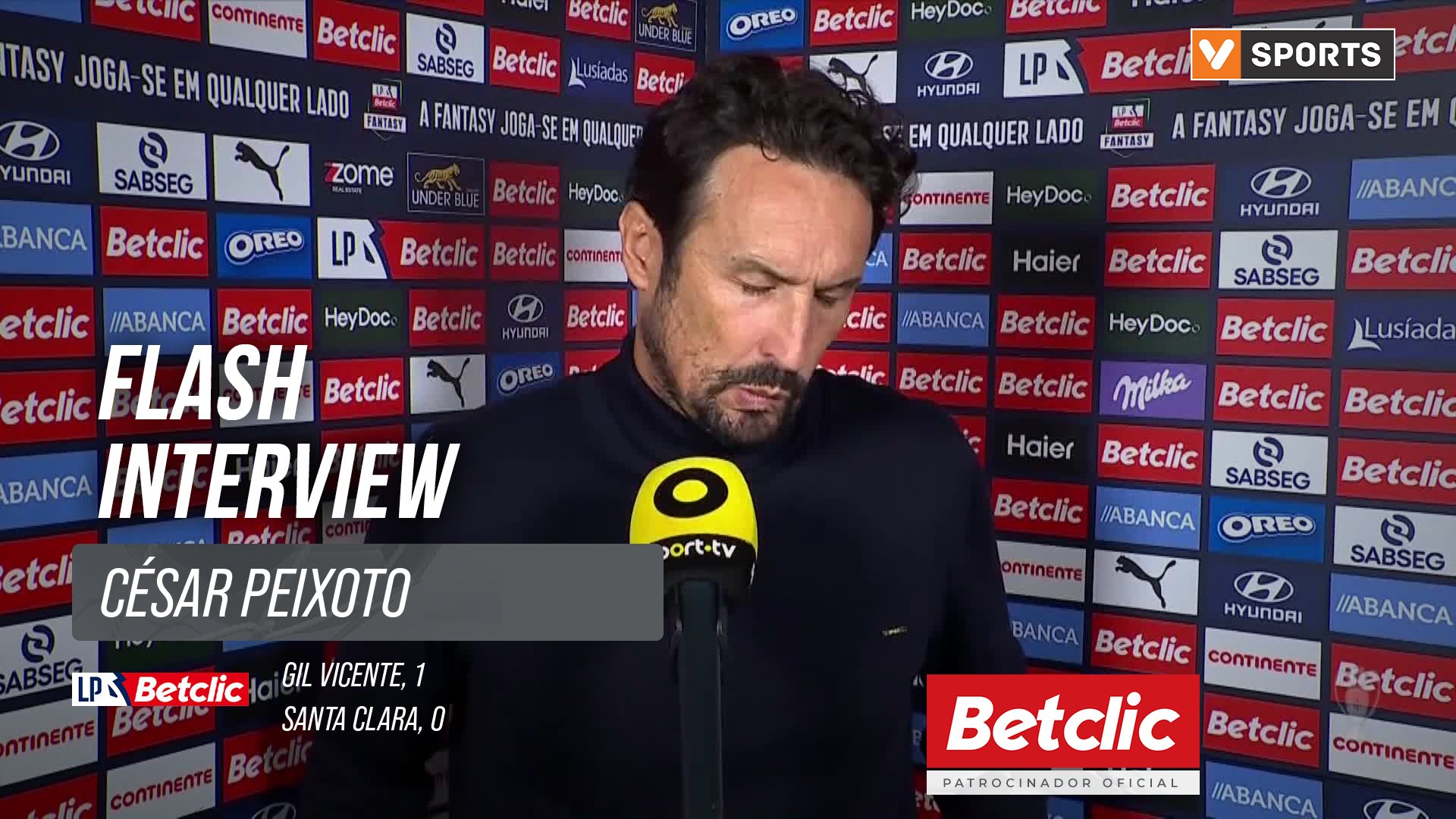 I Liga (#10) | Gil Vicente 1-0 Santa Clara: Flash Interview César Peixoto